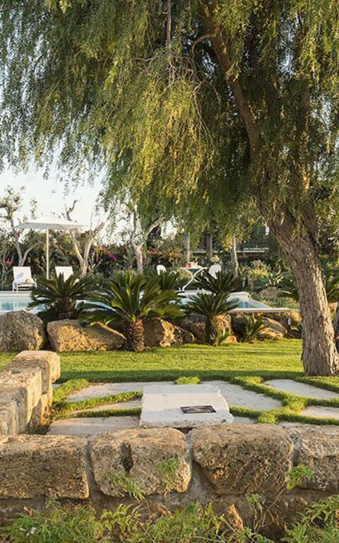 Villa Salinella: Trädgård