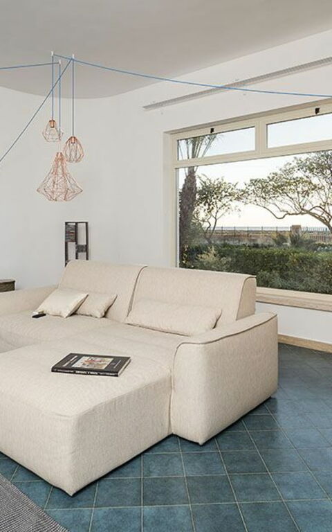 Villa Salinella: Lunchrum, Vardagsrum