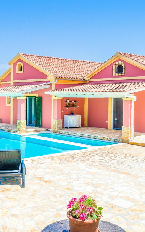 Beach Villa Joanna: slå samman, Trädgård, Utomhus