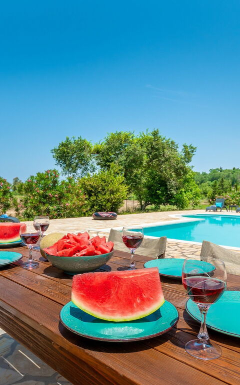 Beach Villa Joanna: slå samman, Utomhus