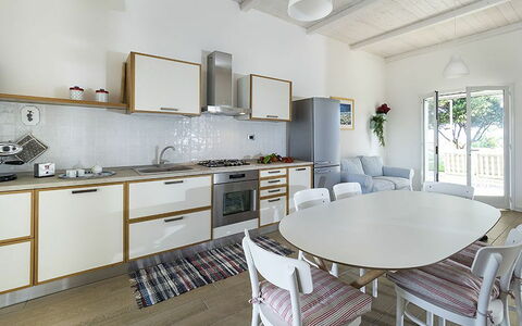 Semesterboende Morgana: Kök, Lunchrum