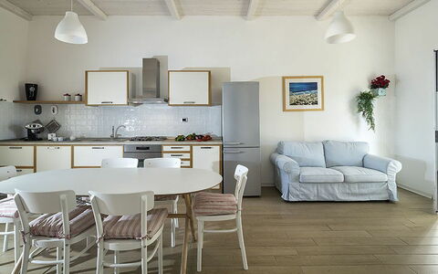 Semesterboende Morgana: Kök, Lunchrum