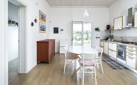 Semesterboende Morgana: Kök, Lunchrum