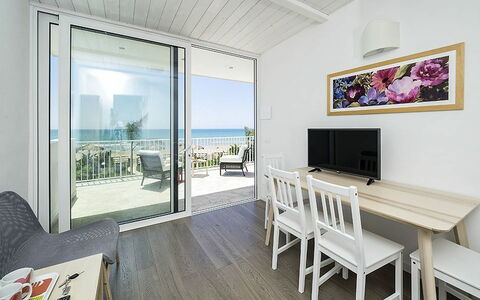 Semesterboende Marina: Lunchrum, Vardagsrum