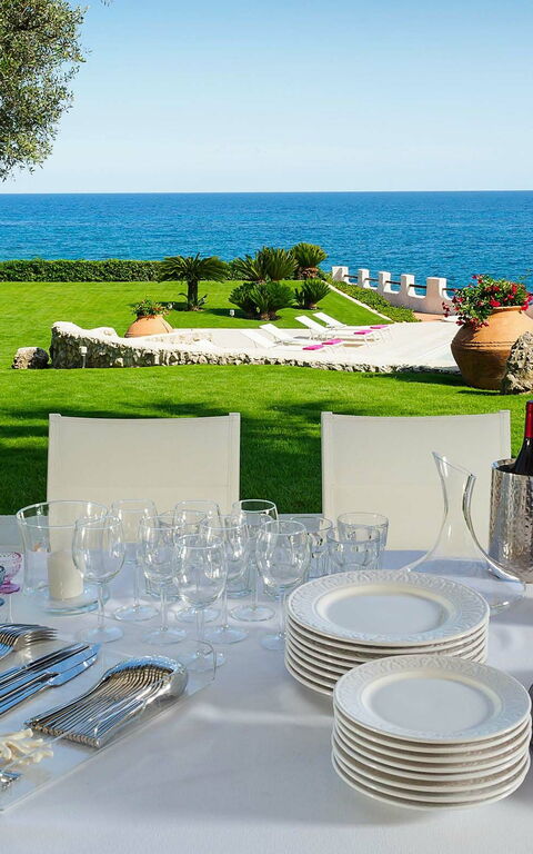 Blu Moon: Balkong / terrass / uteplats, slå samman, Trädgård, Utomhus, Visningar