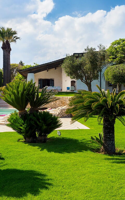 Blu Moon: Exteriör, slå samman, Trädgård, Utomhus