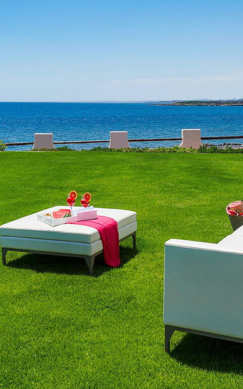 Blu Moon: Trädgård, Utomhus, Visningar