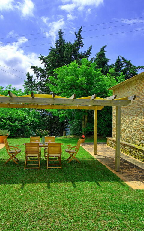 Casale Chiara: Exteriör, Trädgård