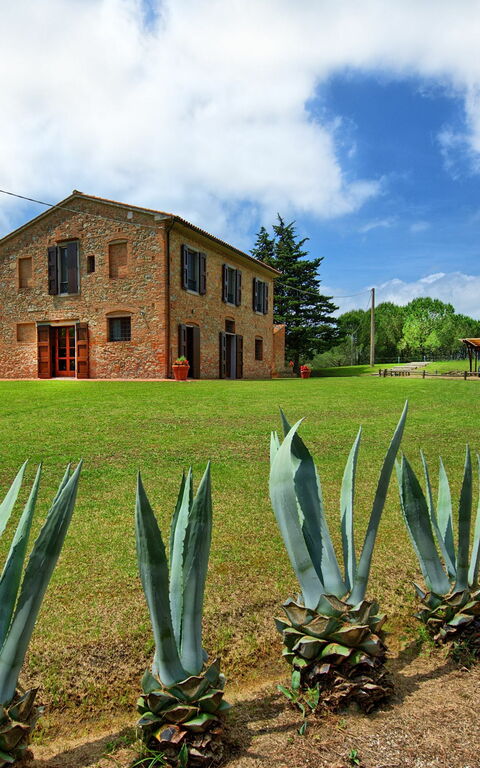 Casale Chiara: Trädgård