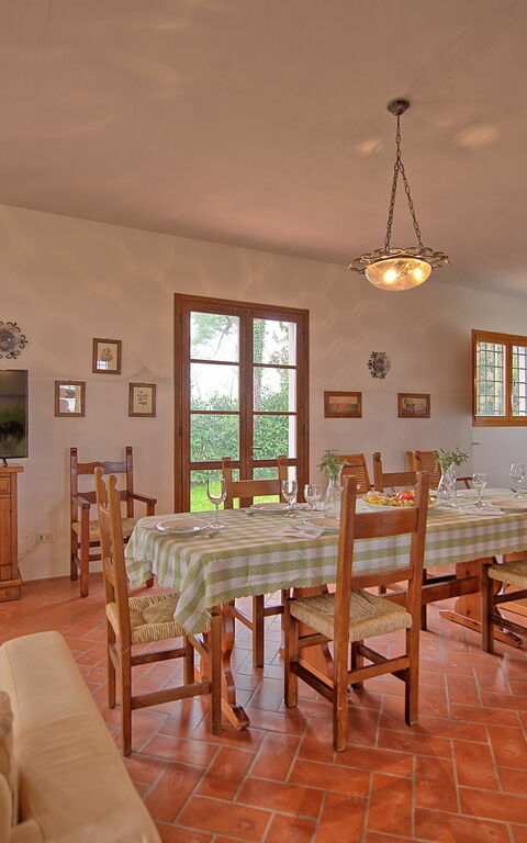 Casale Chiara: Lunchrum, Vardagsrum