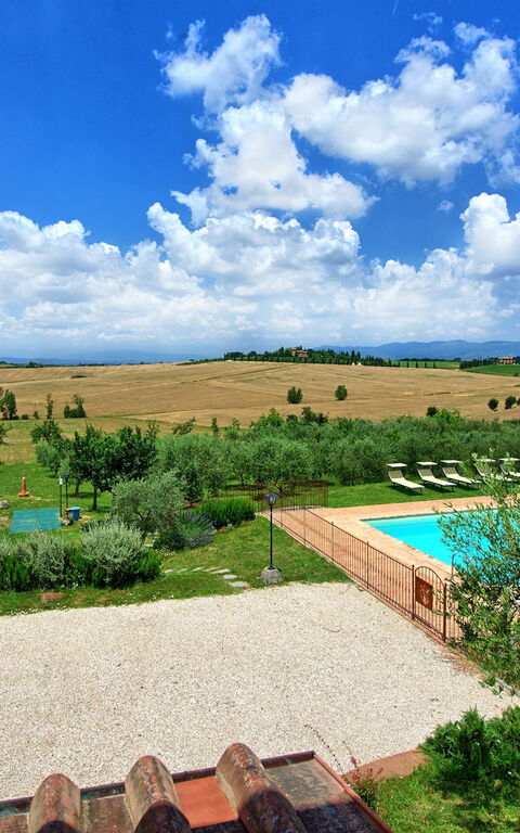 Villa Farneta: slå samman, Trädgård