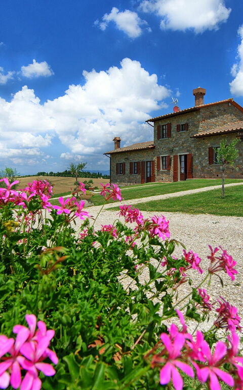 Villa Farneta: Exteriör, Trädgård