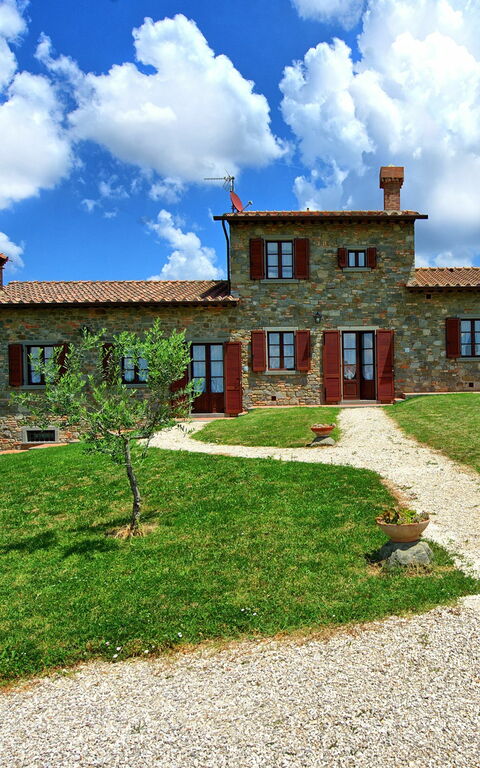 Villa Farneta: Exteriör, Trädgård