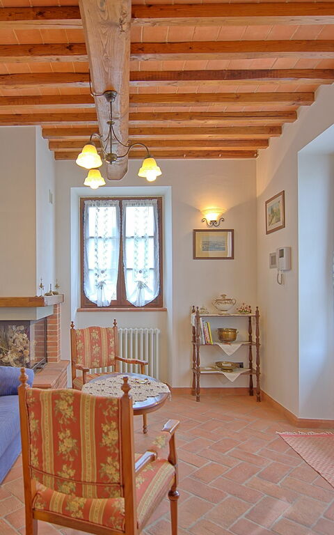 Villa Farneta: Vardagsrum