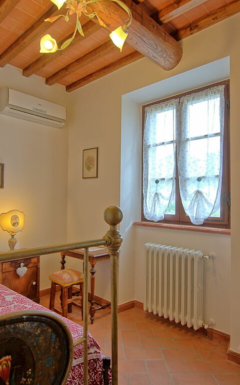 Villa Farneta: sovrum