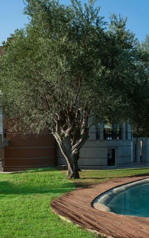 Villa Vendicari: slå samman, Utomhus