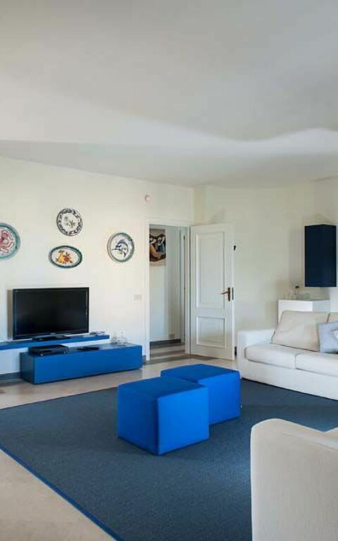 Villa Vendicari: Vardagsrum