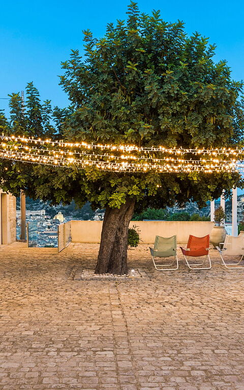 Villa Luna: Balkong / terrass / uteplats, Exteriör, Utomhus