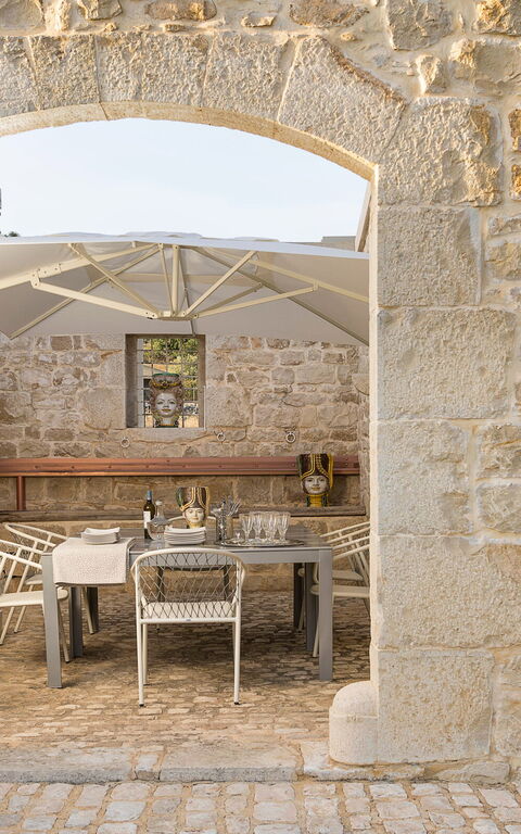 Villa Luna: Balkong / terrass / uteplats, Exteriör, Utomhus