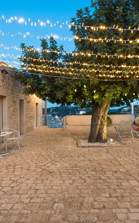 Villa Luna: Balkong / terrass / uteplats, Exteriör, Utomhus