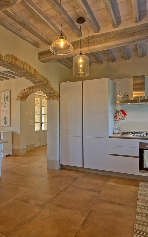 Villa Giacomo: Kök, Lunchrum