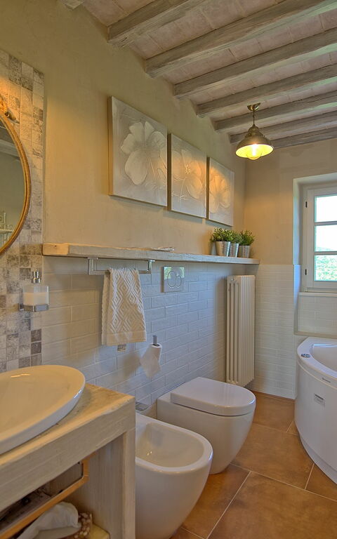 Villa Giacomo: Badrum