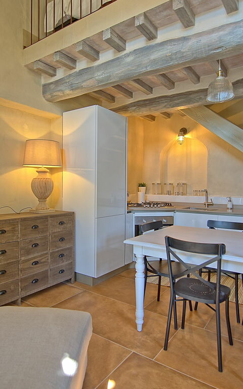 Villa Giacomo: Kök, Lunchrum