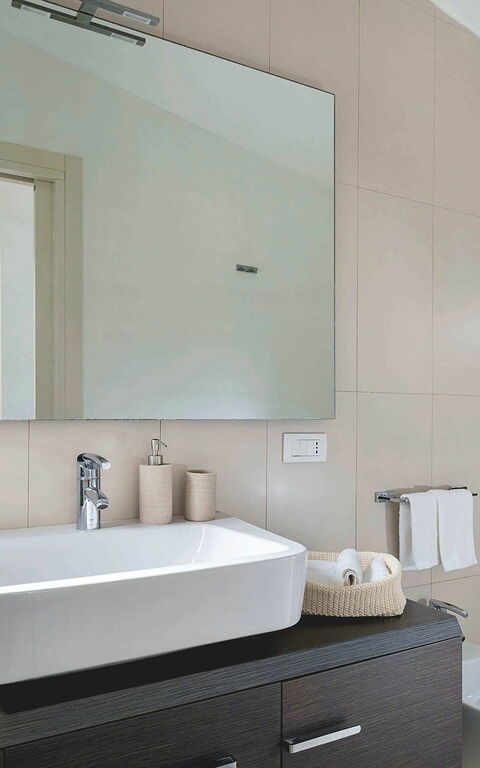 Villa Nettuno: Badrum