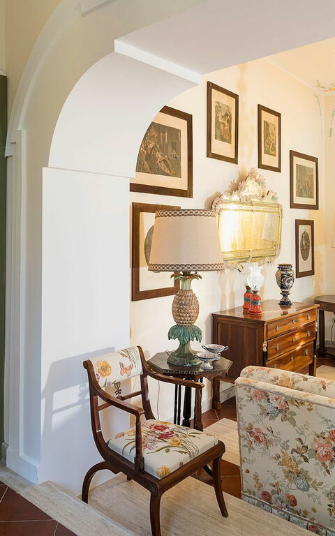 Villa San Ciro: Vardagsrum