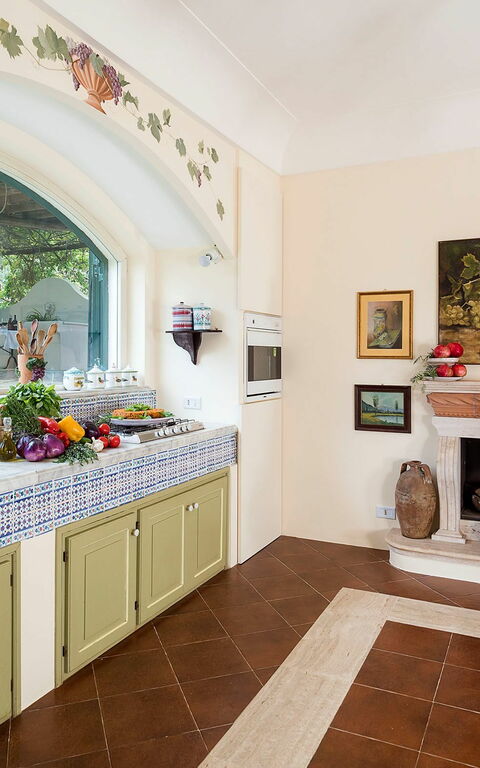 Villa San Ciro: Kök