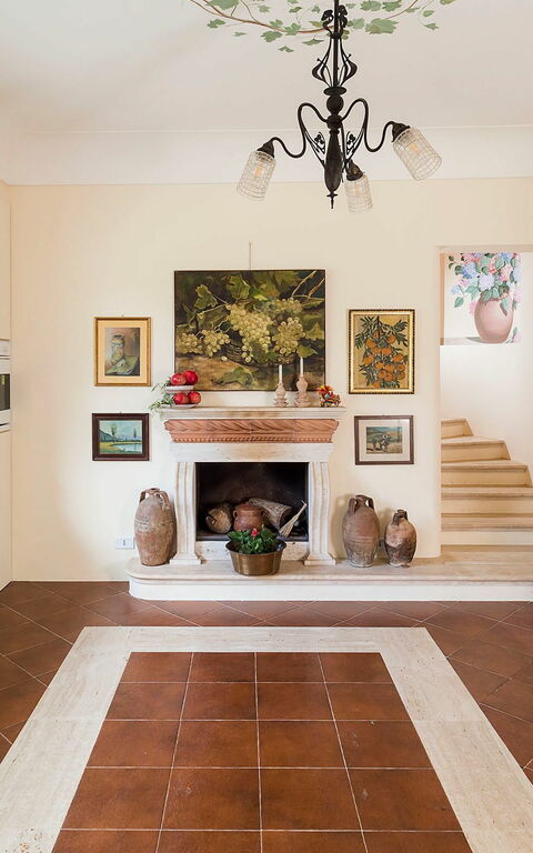 Villa San Ciro: Kök