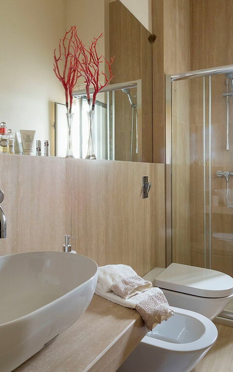 Villa San Ciro: Badrum