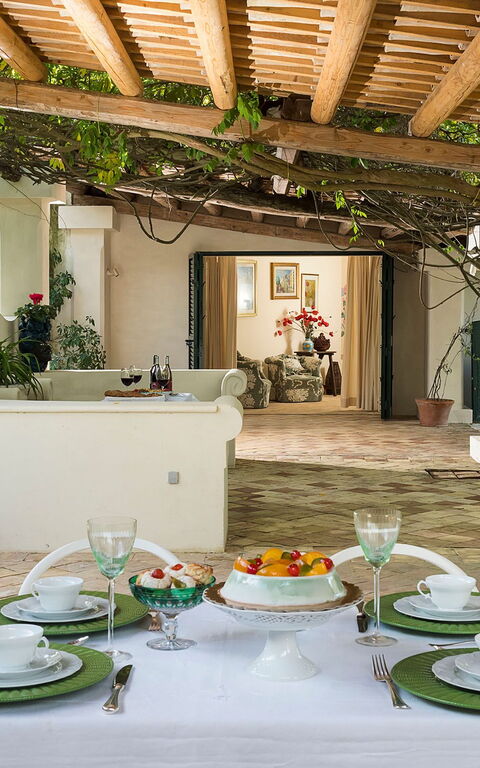 Villa San Ciro: Balkong / terrass / uteplats