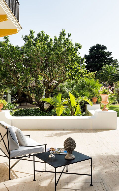 Villa San Ciro: Trädgård