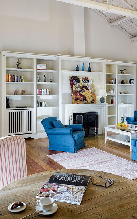 Villa La Capinera: Lunchrum, Vardagsrum