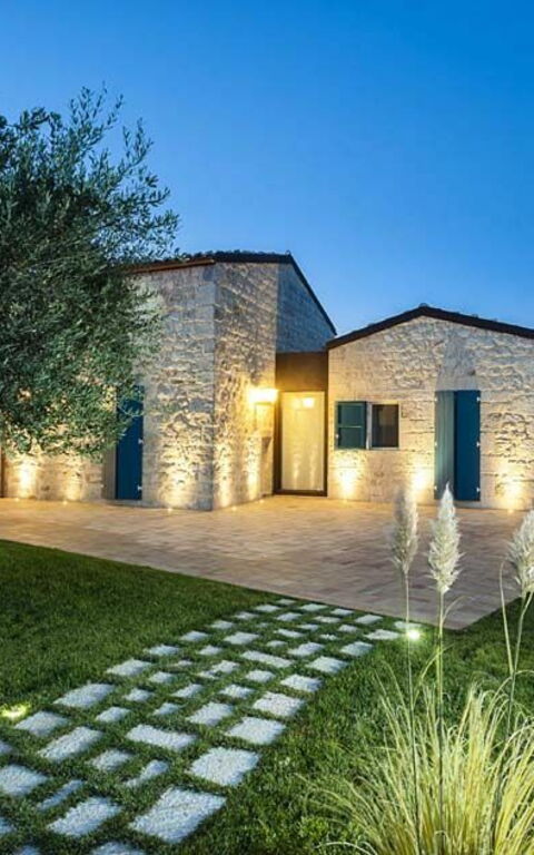 Villa Casi o Cantu: Utomhus