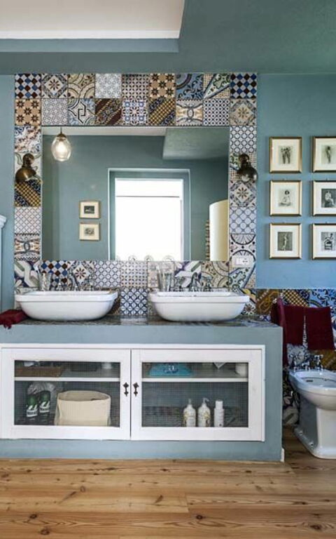 Villa Casi o Cantu: Badrum