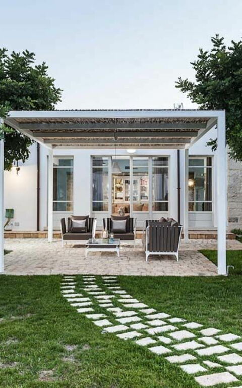 Villa Casi o Cantu: Utomhus