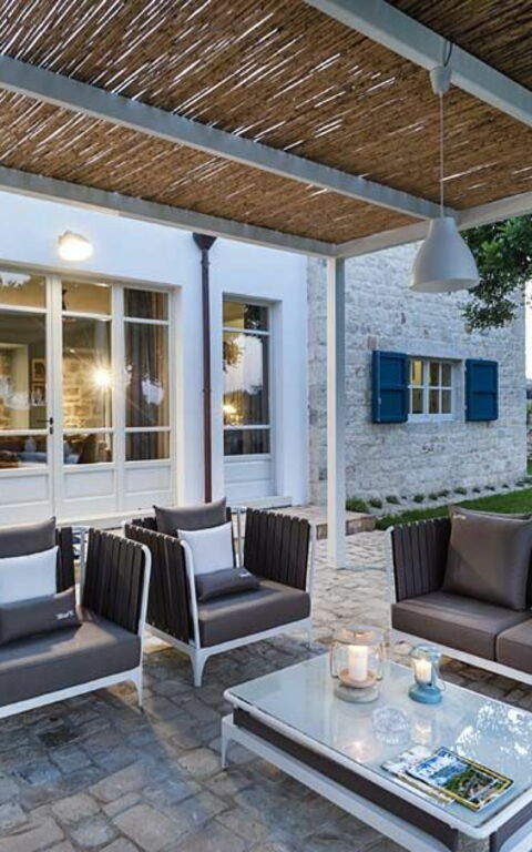 Villa Casi o Cantu: Utomhus