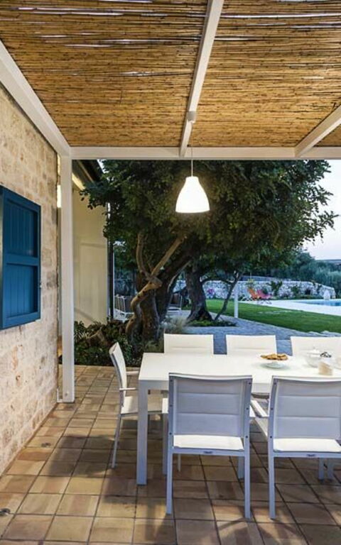 Villa Casi o Cantu: Utomhus