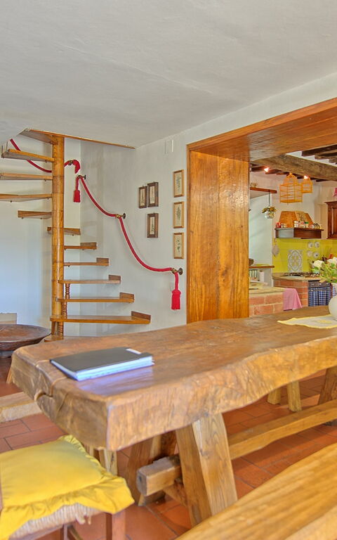 Casale San Martino: Kök, Lunchrum, Vardagsrum