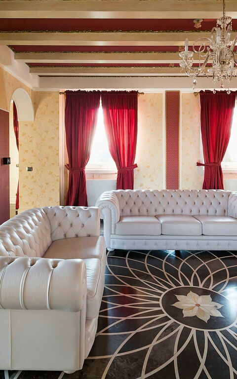 Villa Drago Spa: Vardagsrum