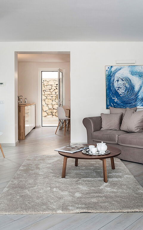 Villa Blumarine: Vardagsrum