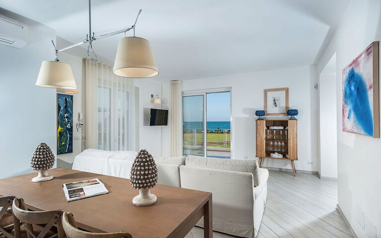 Villa Blumarine: Vardagsrum
