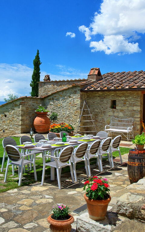 Villa Sonia: Utomhus