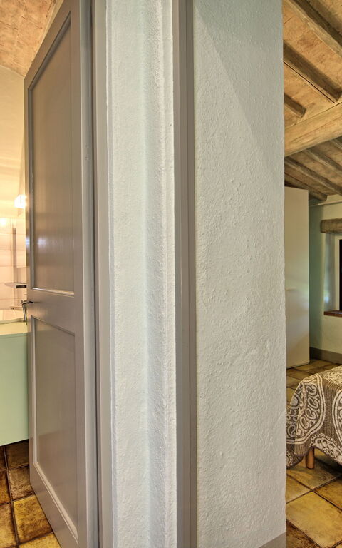 Villa Sonia: Badrum, sovrum