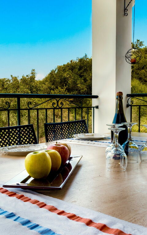 Villa Di Giovanni: Balkong / terrass / uteplats, Utomhus