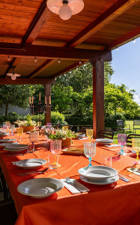 Villa Cangeli: Balkong / terrass / uteplats, Utomhus