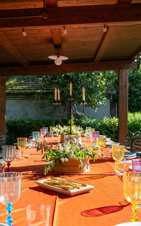 Villa Cangeli: Balkong / terrass / uteplats, Utomhus