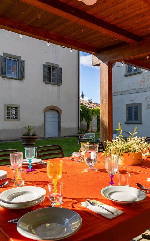 Villa Cangeli: Balkong / terrass / uteplats, Exteriör, Trädgård, Utomhus